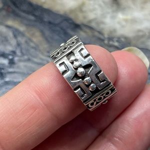 Vintage Sterling Silver Made In Mexico Ring